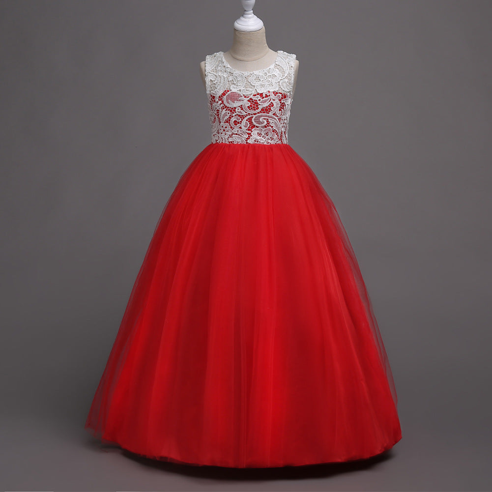Lace Bodice and Tulle Skirt