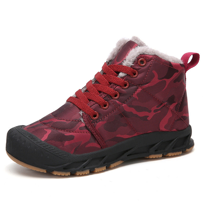 Camouflage Snow boots
