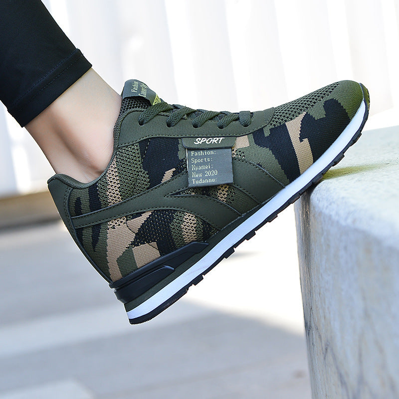 Wedge sneakers Camouflage