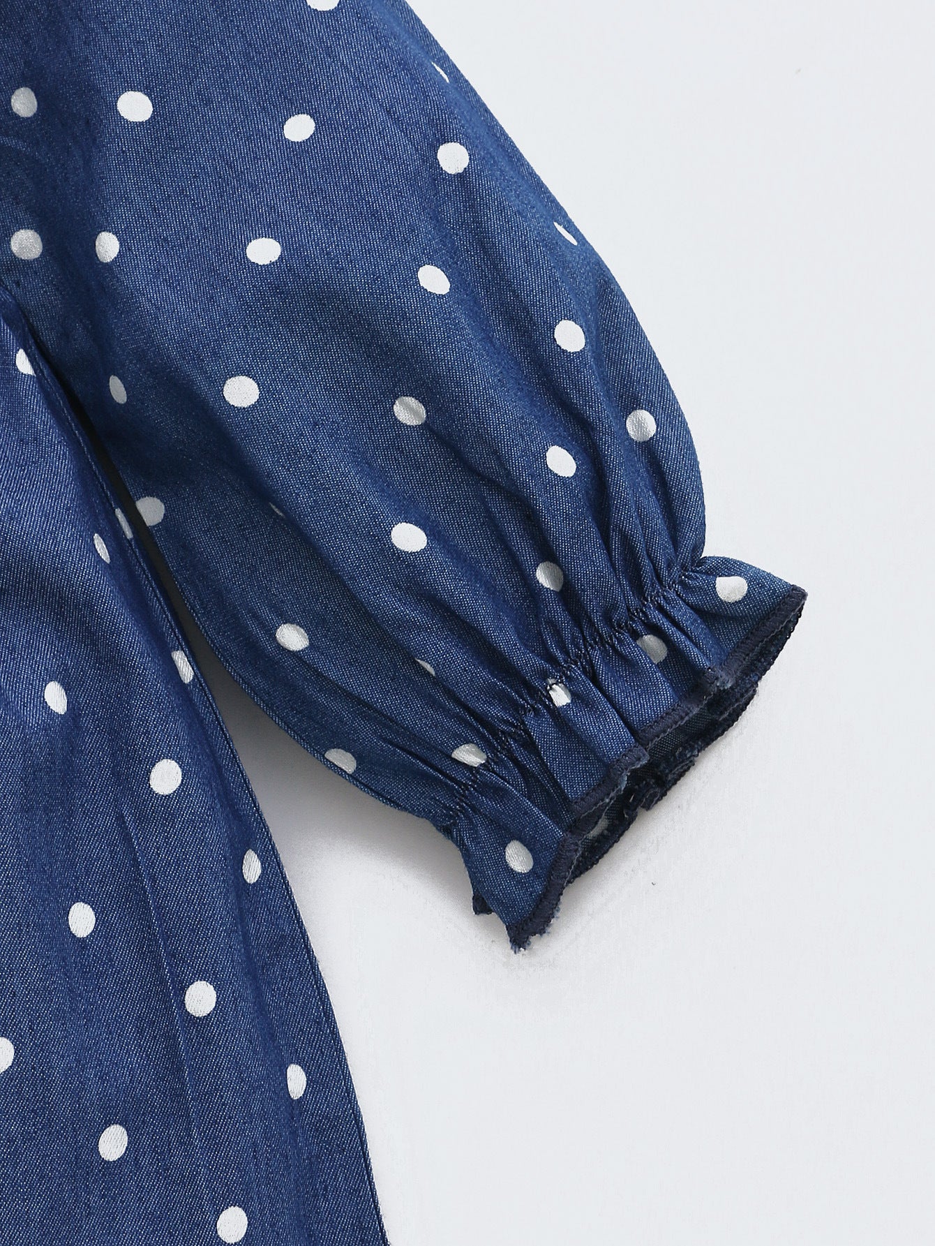 Polka Dot Blue Dress