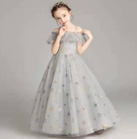 Puffy Flower Dress