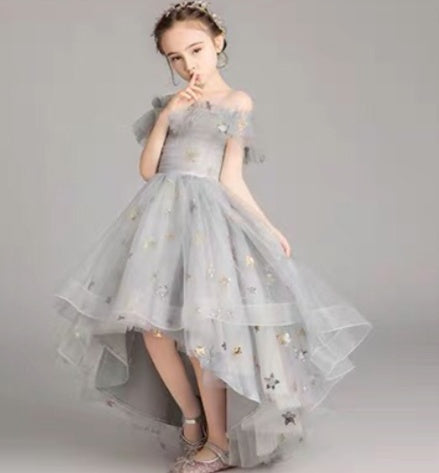 Puffy Flower Dress