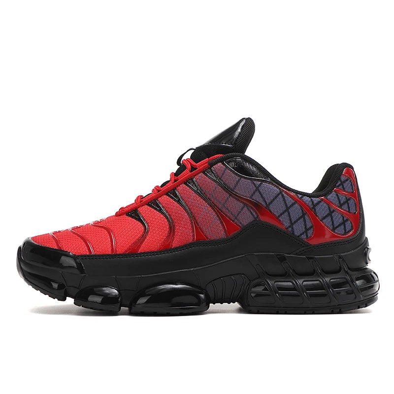 Black TN Plus Sneakers - Men's Running Shoes