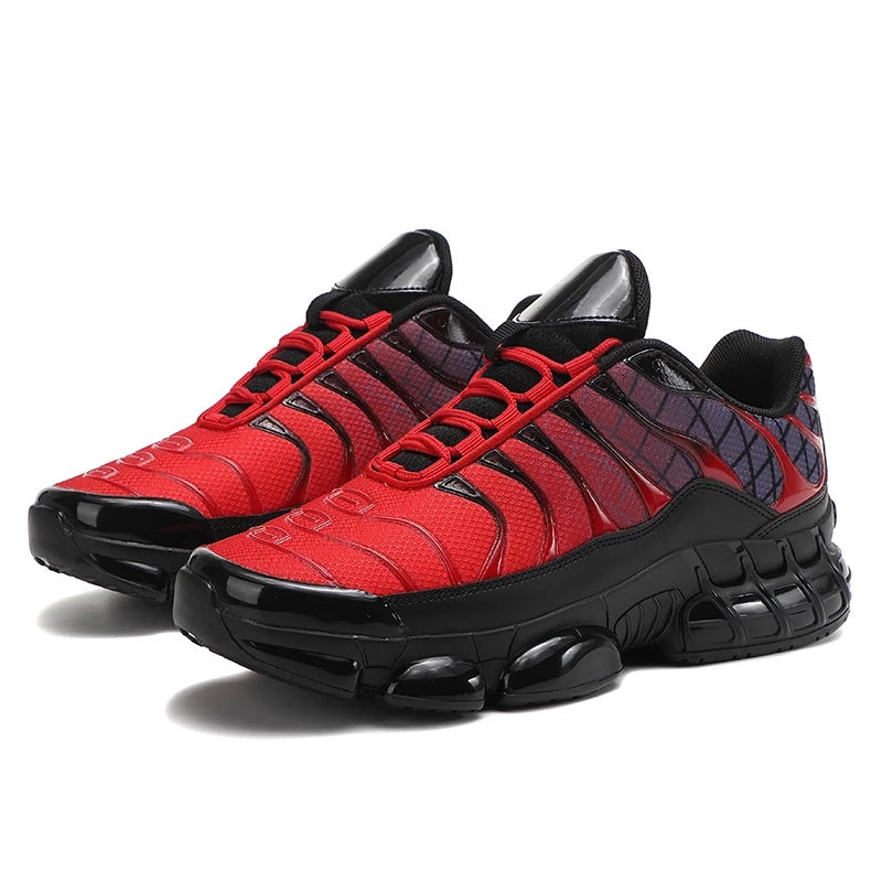 Black TN Plus Sneakers - Men's Running Shoes