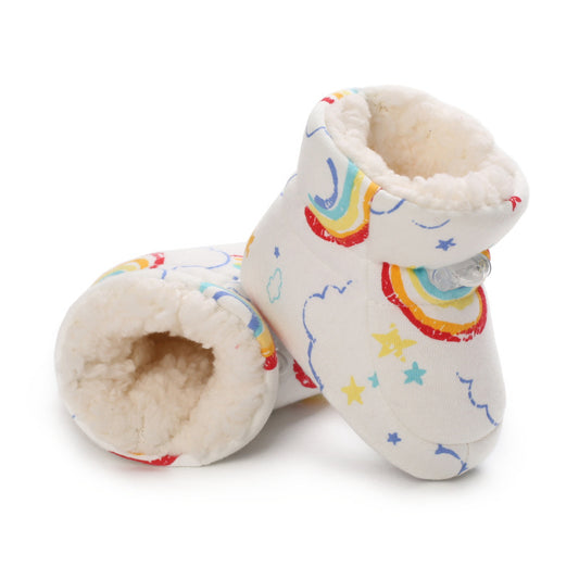 Winter Graffiti  Soft Plush Boots
