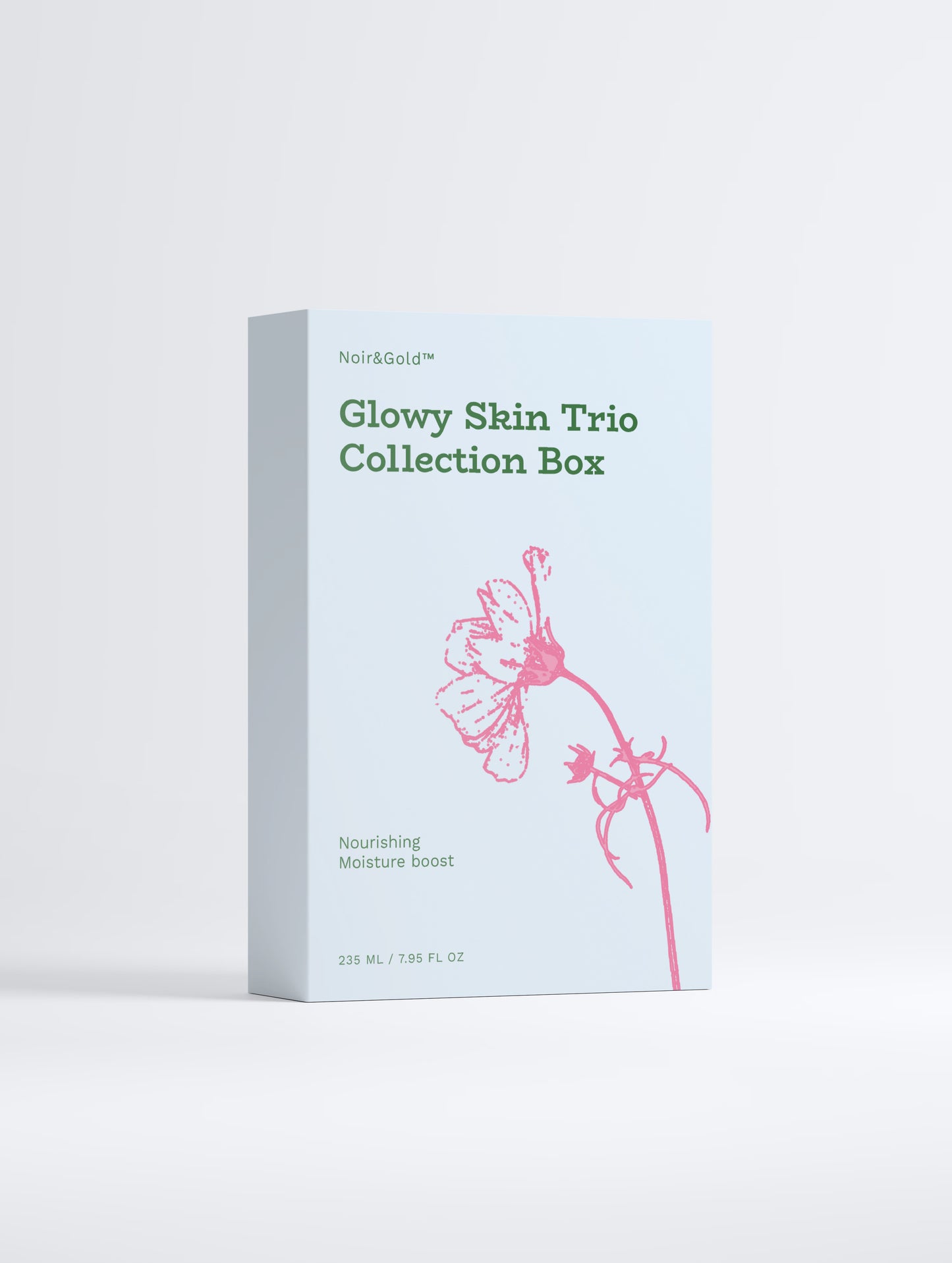 Noir&Gold™ Glowy Skin Trio Collection Box