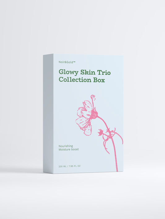 Noir&Gold™ Glowy Skin Trio Collection Box