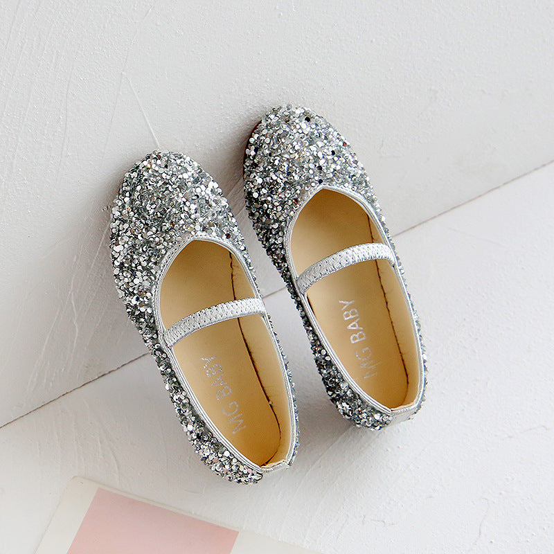 Girls Sequins Flats