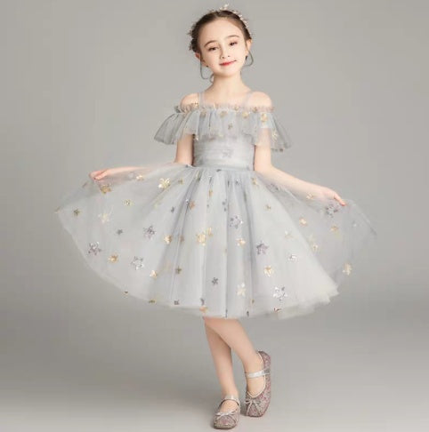 Puffy Flower Dress