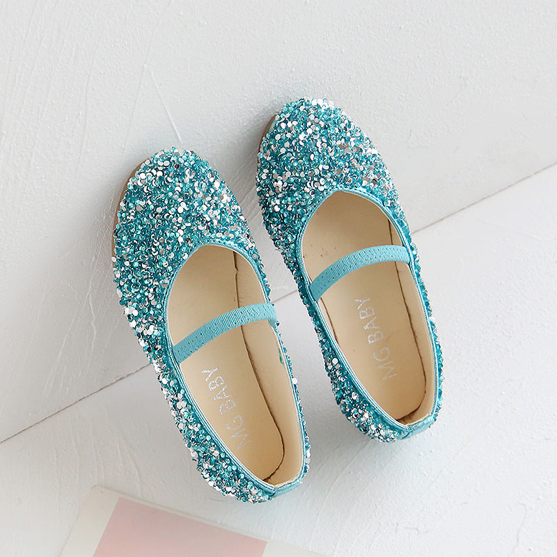 Girls Sequins Flats