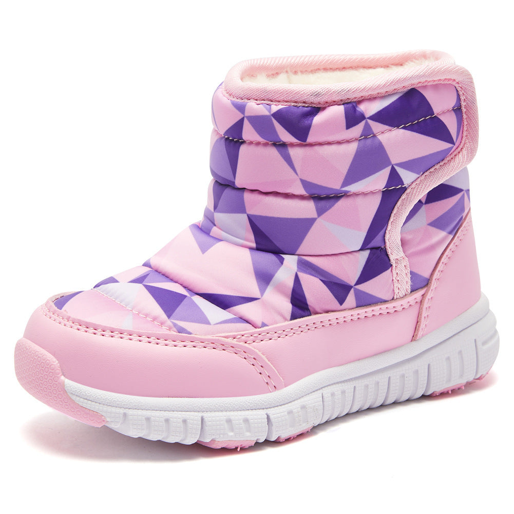 Kids Graffiti Snow Boots
