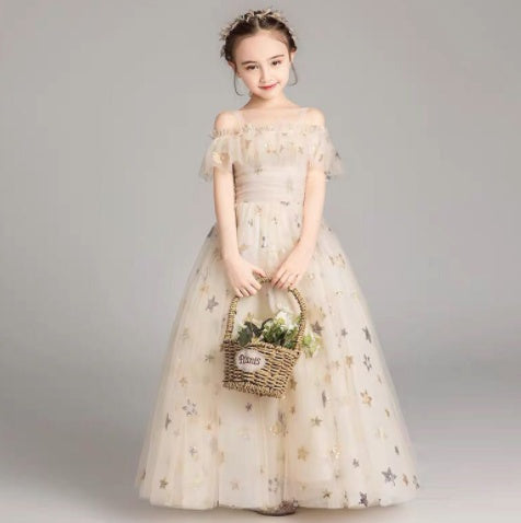 Puffy Flower Dress
