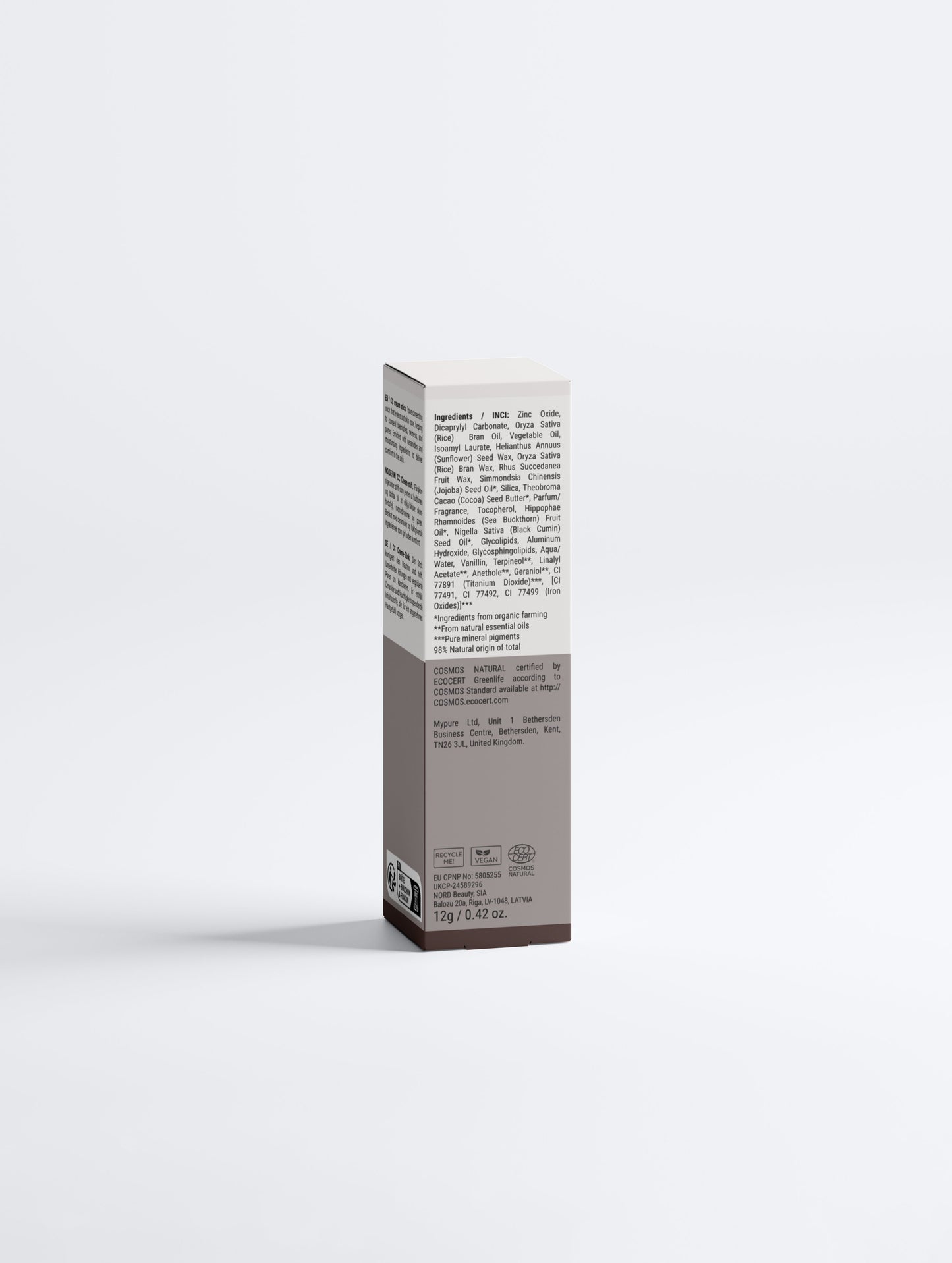 Noir & Gold™ Cream Ceramide SPF30 Stick: 30 TAN