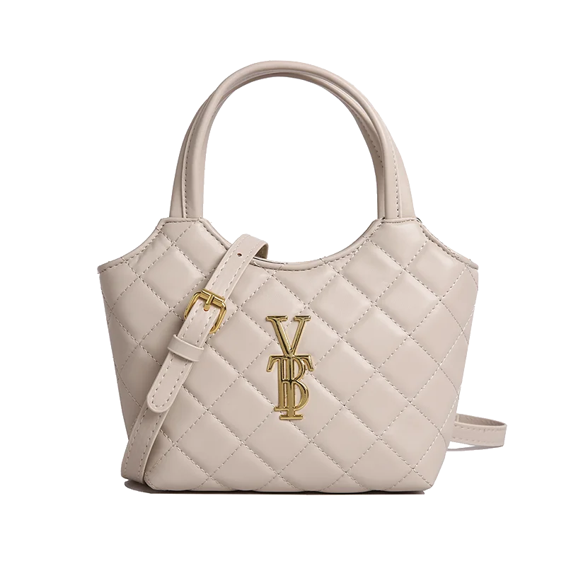 Quilted Chain Handbag - Elegant Crossbody Bag