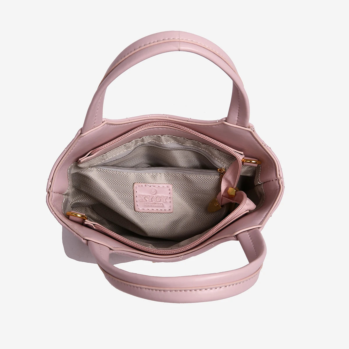Quilted Chain Handbag - Elegant Crossbody Bag