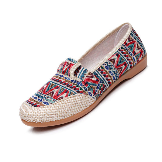 Women's Flat Ethnic Style