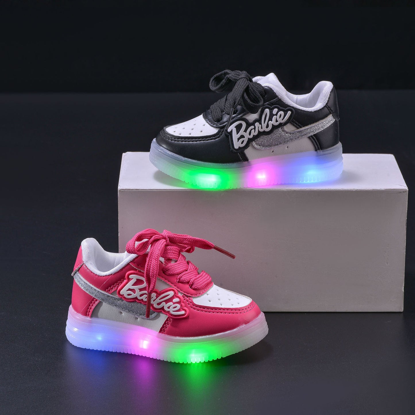 LED Light-up Barbie Sneakers