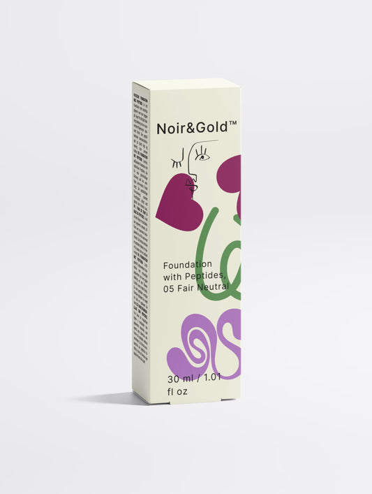 Noir&Gold™ Foundation with Peptides, 05 Fair Neutral