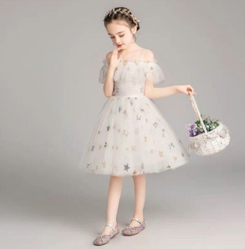 Puffy Flower Dress