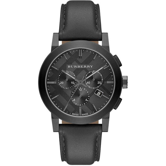 Burberry Men's Watch Chronograph The City Black BU9364