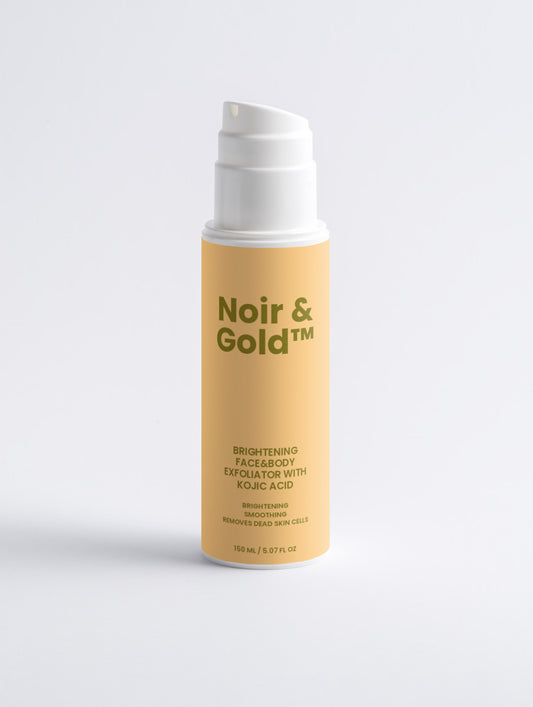 Noir&Gold™ Brightening Face&Body Exfoliator with Kojic Acid