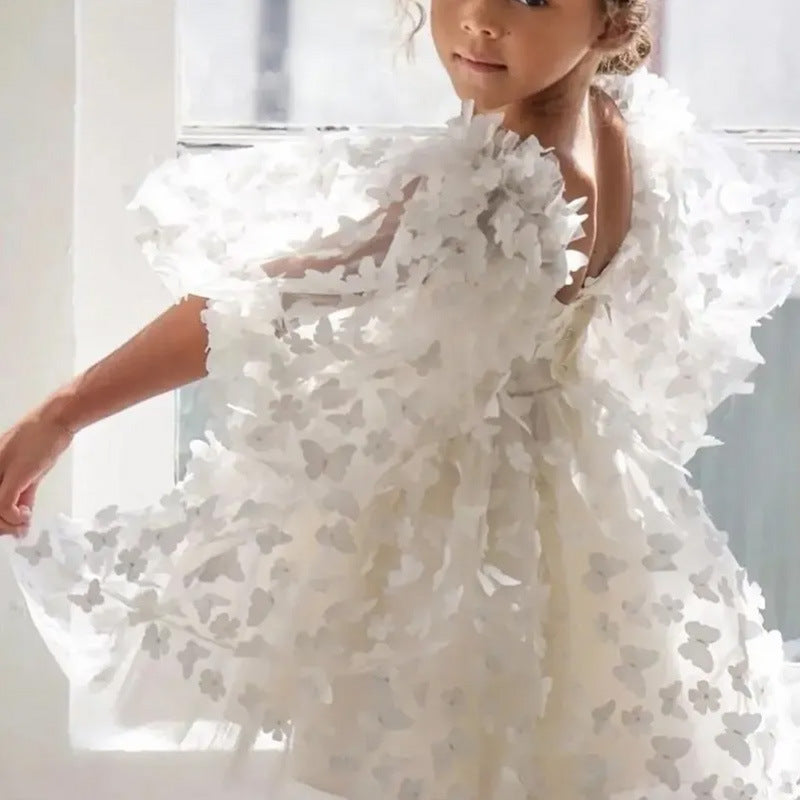 Pink Butterfly Dress