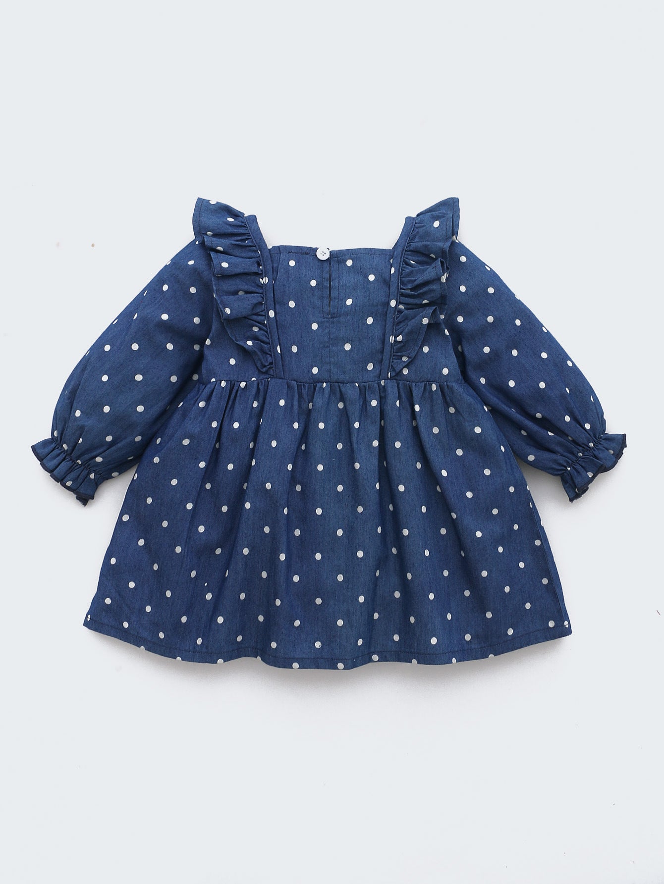 Polka Dot Blue Dress