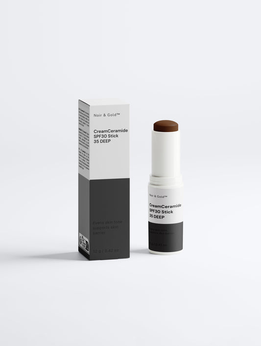 Noir & Gold™ Cream Ceramide SPF30 Stick: 35 DEEP