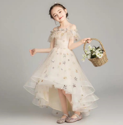 Puffy Flower Dress