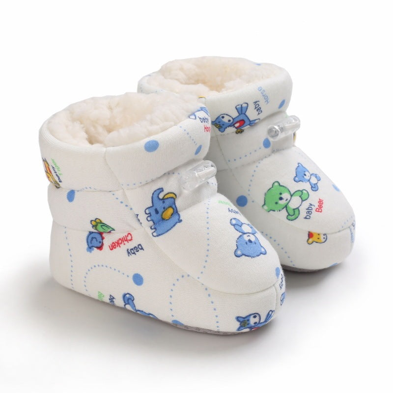 Winter Graffiti  Soft Plush Boots