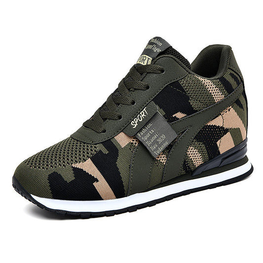 Wedge sneakers Camouflage