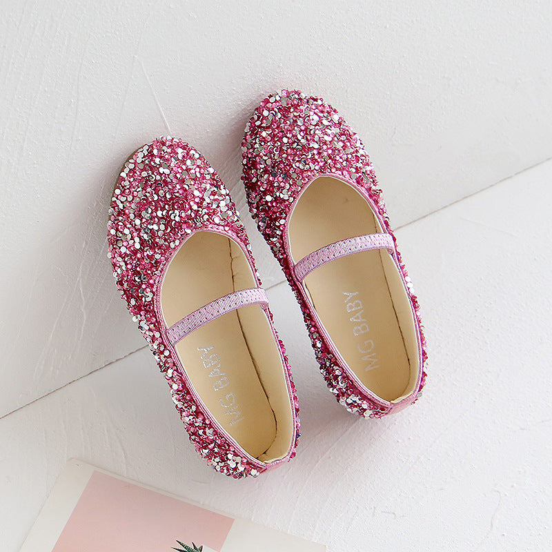 Girls Sequins Flats