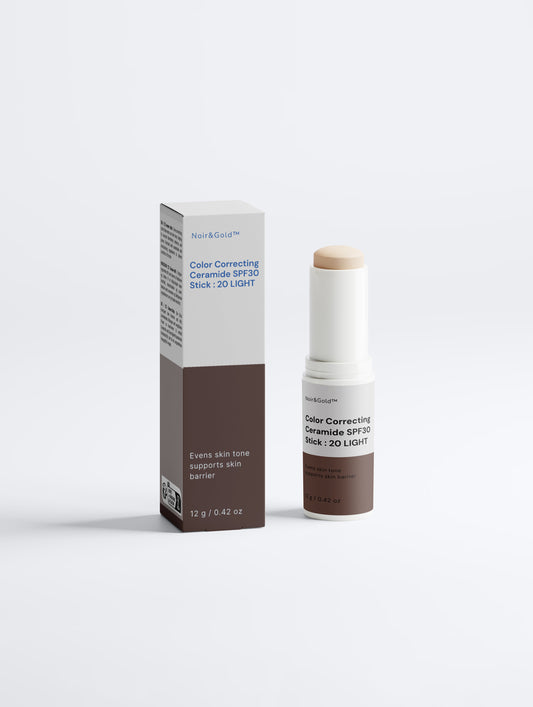 Noir&Gold™ Color Correcting Ceramide SPF30 Stick : 20 LIGHT